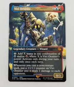 Vivi Ornitier (Borderless) Final Fantasy MTG NM 321 - Image 1