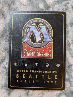 Heart of Yavimaya Magic The Gathering MTG Gold Border Championship Seattle 1997 - Image 2