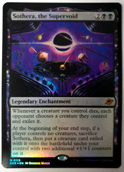 MTG Edge of Eternities - Sothera, the Supervoid - FOIL Mythic 0115 NM - Image 1