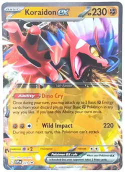 Pokemon TCG Paldea Legends Tin Black Star Promo - Koraidon #29 - Image 1