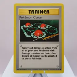 Pokemon TCG - Pokemon Center 85/102 Base Set Uncommon Shadowless WOTC 1999 - EXC - Image 2