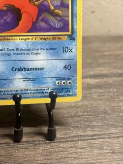 Kingler 38/62 Fossil Regular Uncommon-Vintage-Pokemon TCG-Fast Shipping-MP!! - Image 5