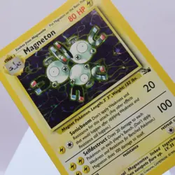 Pokemon TCG - Magneton 11/62 Fossil Holo Rare WOTC 1999 - EXC - Image 1