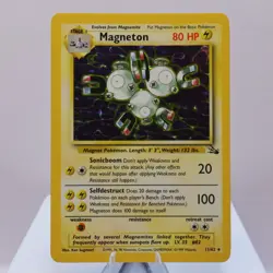 Pokemon TCG - Magneton 11/62 Fossil Holo Rare WOTC 1999 - EXC/NM - Image 2