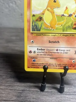 Charmander 046/102 Base Set Regular Common-Pokemon TCG-Fast Shipping-LP!! - Image 4