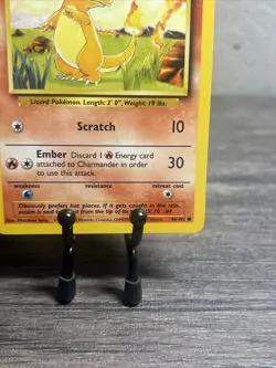 Charmander 046/102 Base Set Regular Common-Pokemon TCG-Fast Shipping-LP!! - Image 5