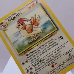 Pokemon TCG - Pidgeotto 22/102 Base Set Rare WOTC 1999 - PL - Image 1