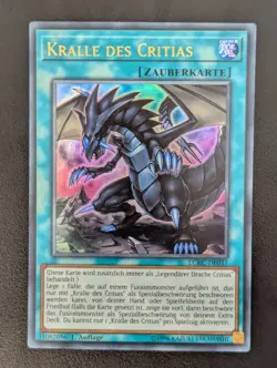 Kralle des Critias LCKC-DE037 Ultra Rare Deutsch NM YUGIOH - Image 1