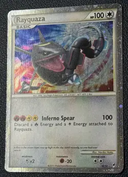 2011 Shiny Rayquaza Call of Legends SL10 Holo Secret Rare Pokemon Card NM-Mint - Image 2