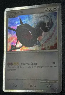 2011 Shiny Rayquaza Call of Legends SL10 Holo Secret Rare Pokemon Card NM-Mint - Image 3
