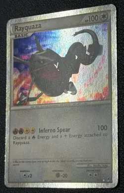 2011 Shiny Rayquaza Call of Legends SL10 Holo Secret Rare Pokemon Card NM-Mint - Image 4