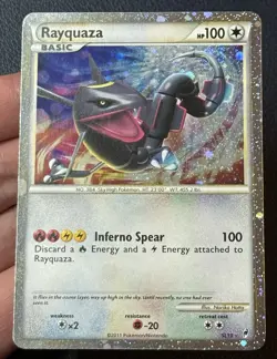 2011 Shiny Rayquaza Call of Legends SL10 Holo Secret Rare Pokemon Card NM-Mint - Image 5