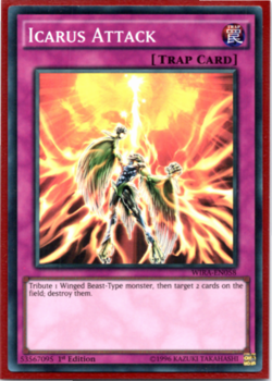 Icarus Attack - WIRA-EN058 - Super Rare - 1st Edition - Yugioh - Image 1