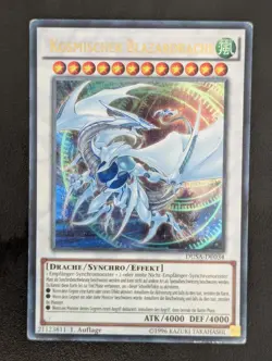 Kosmischer Blazardrache DUSA-DE034 Ultra Rare Deutsch VG YUGIOH - Image 1