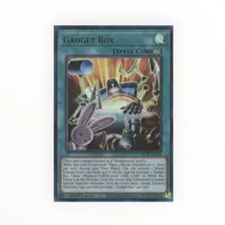 Gadget Box - Ultra Rare YUGIOH Card Mint / Near Mint Condition - Image 1