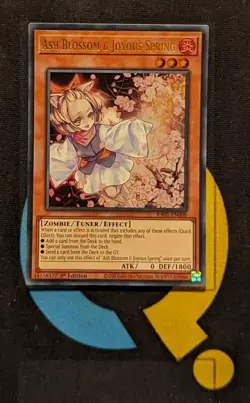 RA01-EN008 Ash Blossom & Joyous Spring Ultra Rare 1st Edition YuGiOh Card - Image 1