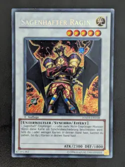 Sagenhafter Ragin HA03-DE058 Secret Rare 1. Auflage Deutsch EX YUGIOH - Image 1