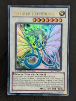 Antiker Feendrache AC11-DE012 Ultra Rare Deutsch EX YUGIOH - Image 1