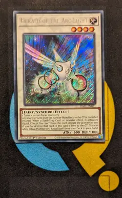 RA01-EN031 Herald of the Arc Light Secret Rare 1st Edition YuGiOh Card - Image 1