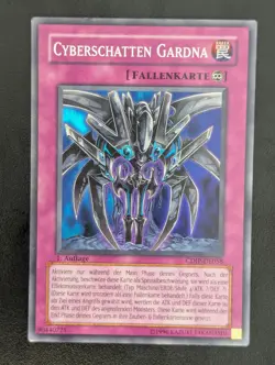 Cyberschatten Gardna CDIP-DE058 Super Rare 1. Auflage Deutsch EX YUGIOH - Image 1