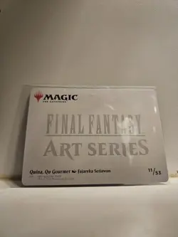 Quina, Qu Gourmet - NM - Art Card - Final Fantasy: Art Series #11/53 - Image 2