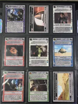 Star Wars CCG SWCCG Jabba's Palace Sealed Deck 20 Card Premium Set Decipher - Image 2