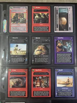 Star Wars CCG SWCCG Jabba's Palace Sealed Deck 20 Card Premium Set Decipher - Image 3