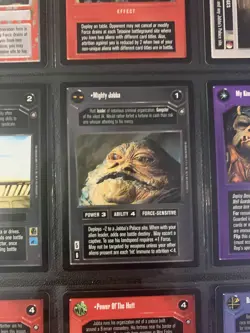 Star Wars CCG SWCCG Jabba's Palace Sealed Deck 20 Card Premium Set Decipher - Image 5