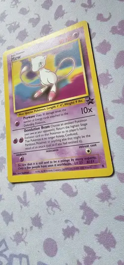 Mew No. 8 Black Star Promo Pokemon Card - Near Mint - Image 1