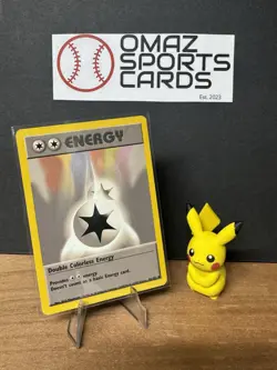 Double Colorless Energy #096/102 Base Set Regular Pokemon Card - VG-EX - Image 1