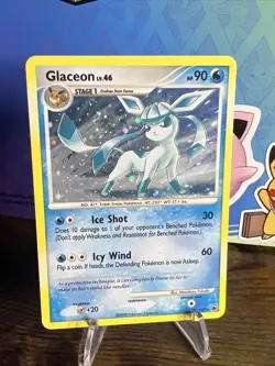 Pokemon TCG Glaceon Card 20/100 Majestic Dawn Holo Rare, LP Condition - Image 1