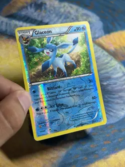 Glaceon 19/111 XY Furious Fists Reverse Pokemon Holo Foil Card - Image 3