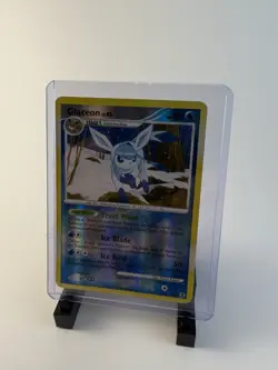 Pokemon TCG Reverse Holo Glaceon Rising Rivals 41/111 Uncommon Card LP - Image 2