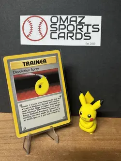 Devolution Spray #072/102 Trainer Base Set Regular Pokemon Card - VG - Image 1