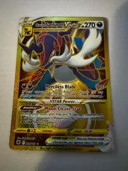 Hisuian Samurott VSTAR 209/189 - Astral Radiance Pokemon Card - NM - Image 1