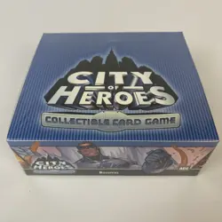 City of Heros CCG TCG Booster Box New Sealed By AEG Collectible Card Game Rare - Image 1