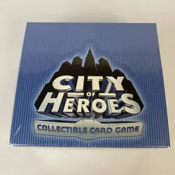 City of Heros CCG TCG Booster Box New Sealed By AEG Collectible Card Game Rare - Image 2