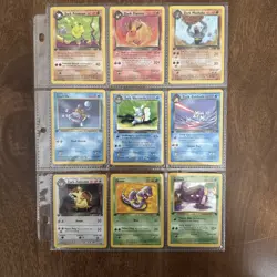 Pokemon 1st Edition Team Rocket Common And Uncommon Card Set 18 Card Lot NM-LP - Image 1
