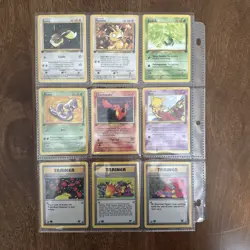 Pokemon 1st Edition Team Rocket Common And Uncommon Card Set 18 Card Lot NM-LP - Image 2