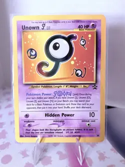 Pokemon TCG - Unown [J] 38/53 WOTC Promo Regular Card 2001 Vintage - Image 1