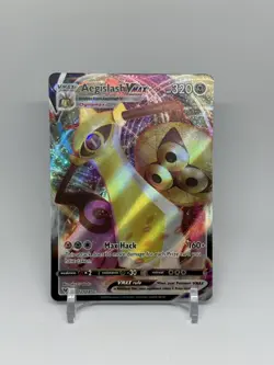 Pokemon Card NM/LP Aegislash V Max 127/185 Vivid Voltage Full Art 2020 - Image 3