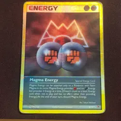 Magma Energy 87/95 HOLO🔥PLAYED🔥EX Team Magma vs Team Aqua Pokemon Card TCG - Image 1