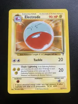 Pokemon Card 22/110 Electrode Legendary Collection - Image 1