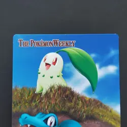 Chikorita Totodile 46/54 Pokemon Advanced Generation Weekly Card Nintendo Japan - Image 3