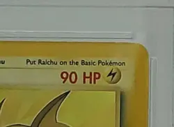 1999 Fossil Raichu Holo 1st Edition PSA 6 EX-MT Pokemon TCG Graded Card - Image 5
