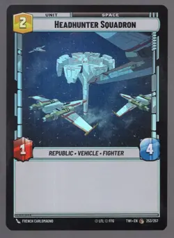 Star Wars Unlimited TotR Foil Card TWI253 Headhunter Squadron - Image 1