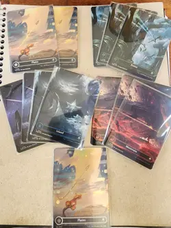 Edge of Eternities Foil Basic Lands - Mtg - Image 1