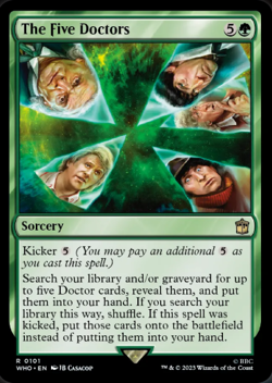 MTG Magic the Gathering The Five Doctors (394/1208) Doctor Who LP - Image 1