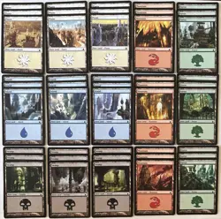 45x Ravnica Basic Land Set - NM/LP - MTG Lands Magic the Gathering - 3x Each - Image 1