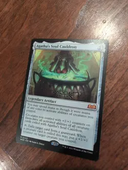 Magic: The Gathering Wilds of Eldraine - Agatha's Soul Cauldron Card #0242 mtg - Image 1